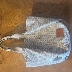 Tory Burch large bucket shopping bag